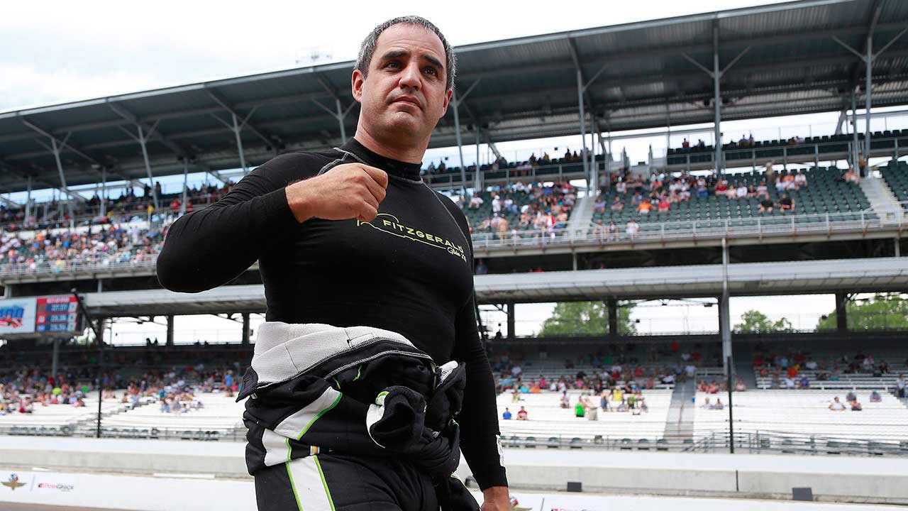 Two-time Indy 500 champ Juan Pablo Montoya, of Colombia. (R Brent Smith/AP)