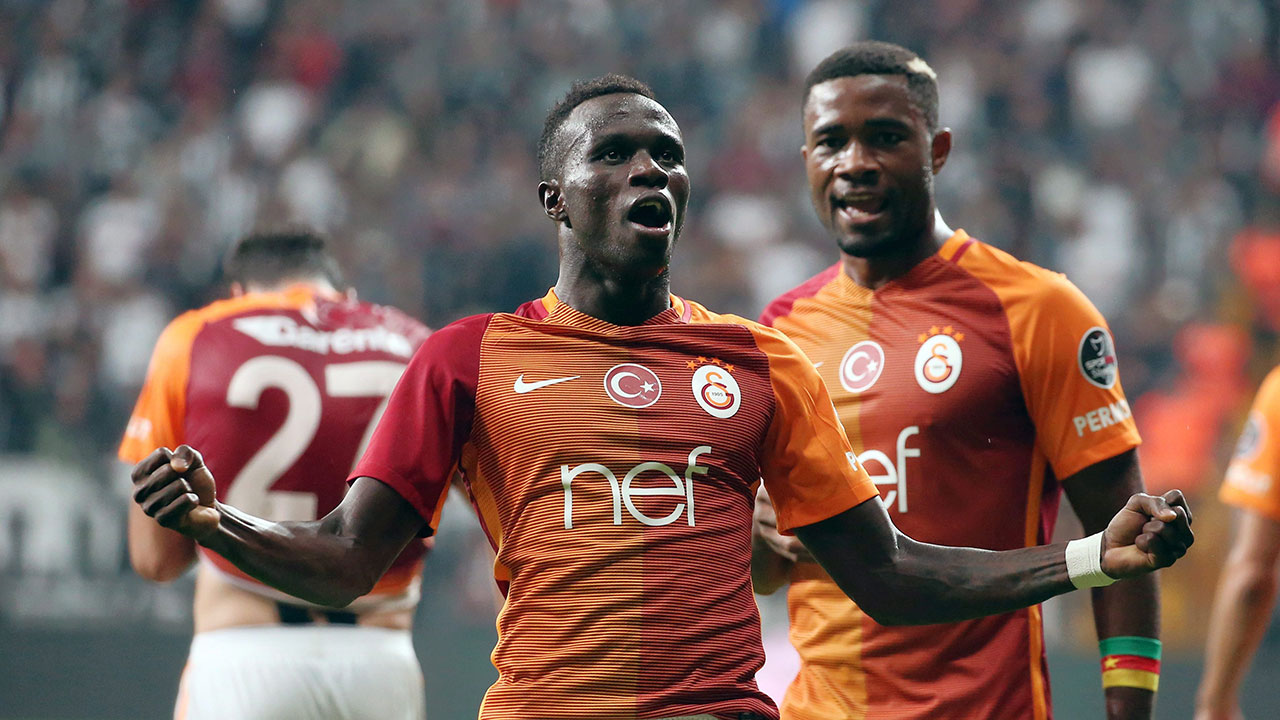 In-this-Saturday,-Sept.-24,-2016-photo,-Galatasaray's-Bruma-celebrates-during-their-Turkish-League-soccer-derby-match-against-Besiktas-at-the-Vodafone-Arena-Stadium-in-Istanbul,-Turkey.-(AP)