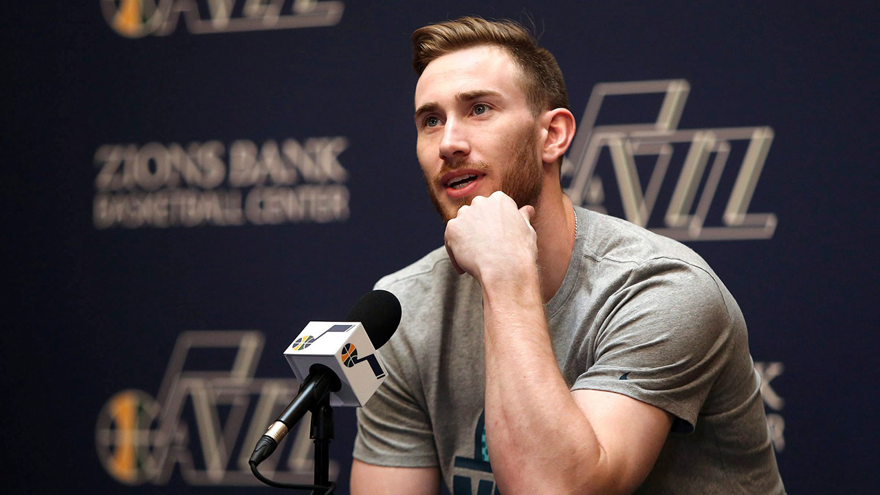 Utah-Jazz-forward-Gordon-Hayward-talks-to-the-media-during-the-NBA-teams-end-of-season-press-conference-at-the-Zions-Bank-Basketball-Center-in-Salt-Lake-City-on-Tuesday,-May-9,-2017.-(Kristin-Murphy/AP)