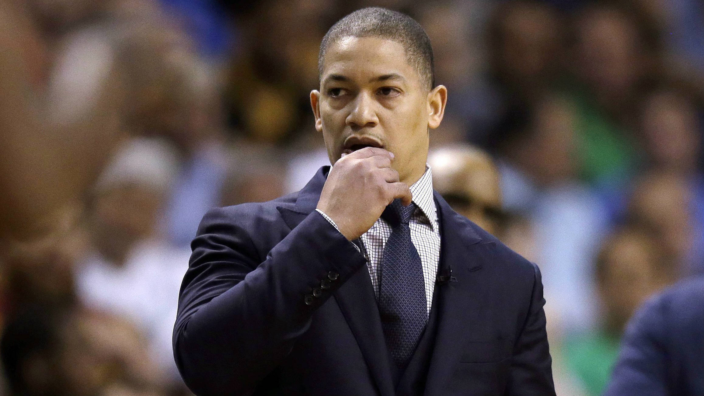 Cleveland-Cavaliers-coach-Tyronn-Lue-watches-from-the-sideline-during-the-third-quarter-of-Game-1-of-the-NBA-basketball-Eastern-Conference-finals-against-the-Boston-Celtics,-Wednesday,-May-17,-2017,-in-Boston.-(Charles-Krupa/AP)