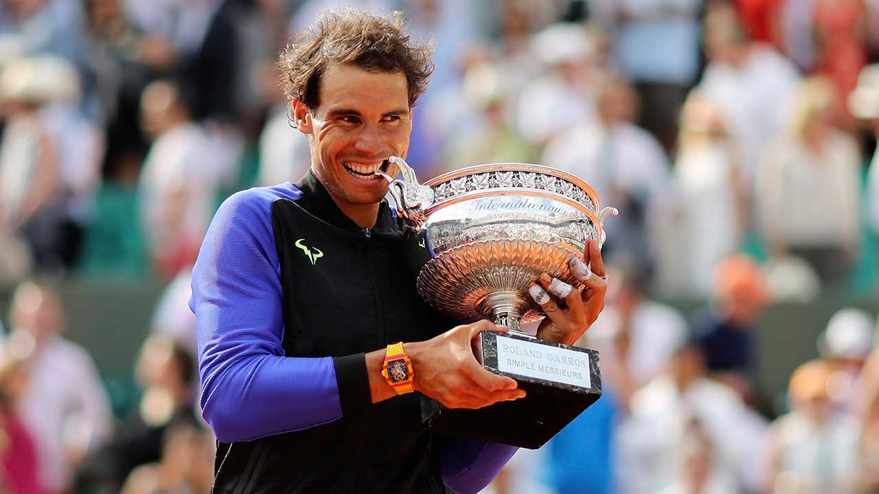 Nadal wins unprecedented 10th title