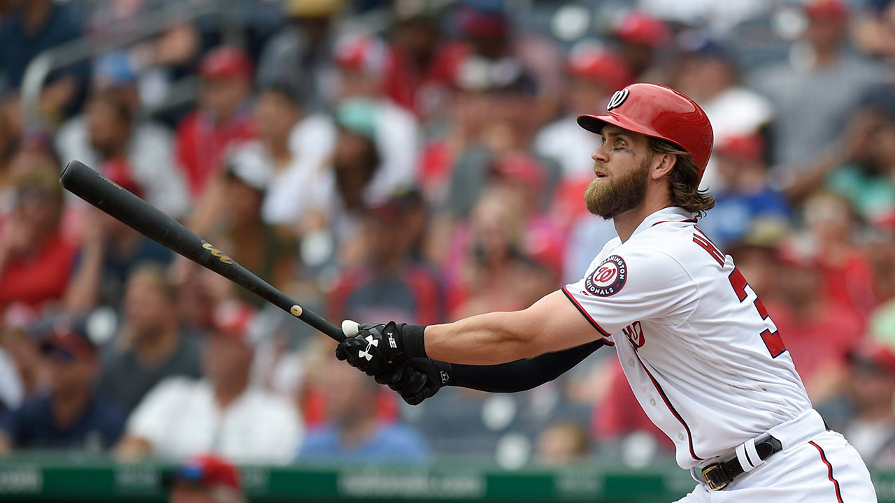 Bryce Harper takes next step in recovery from knee injury