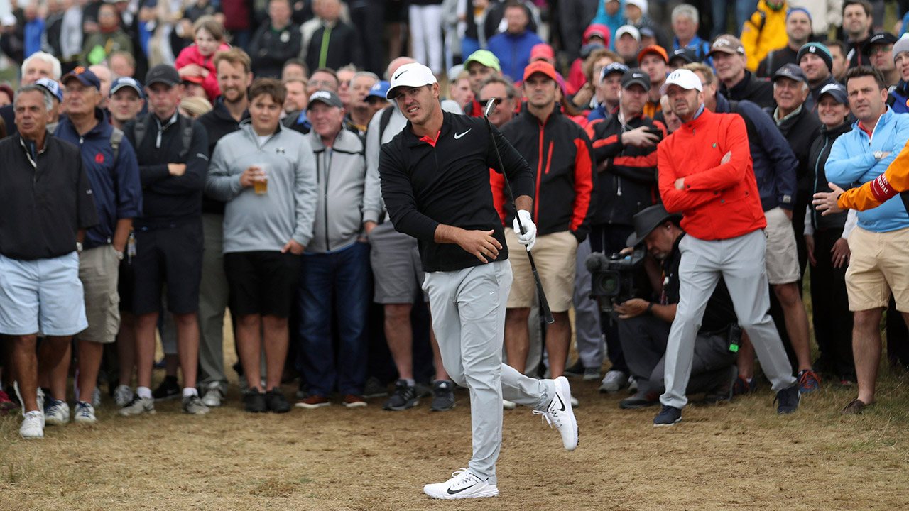 Brooks-Koepka-of-the-United-States-plays-out-of-the-rough.-(Peter-Morrison/AP)