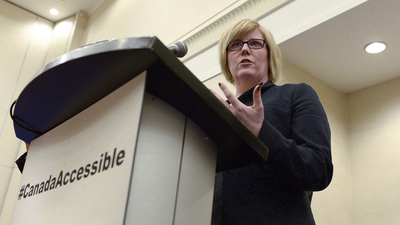 Carla-Qualtrough-speaks-during-an-announcement-on-the-UN-Convention.-(Justin-Tang/AP)