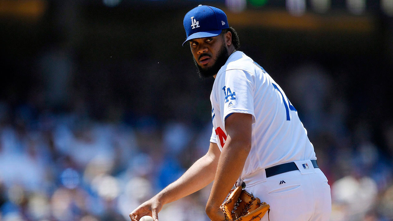 Los Angeles Dodgers relief pitcher Kenley Jansen. (Mark J. Terrill/AP)
