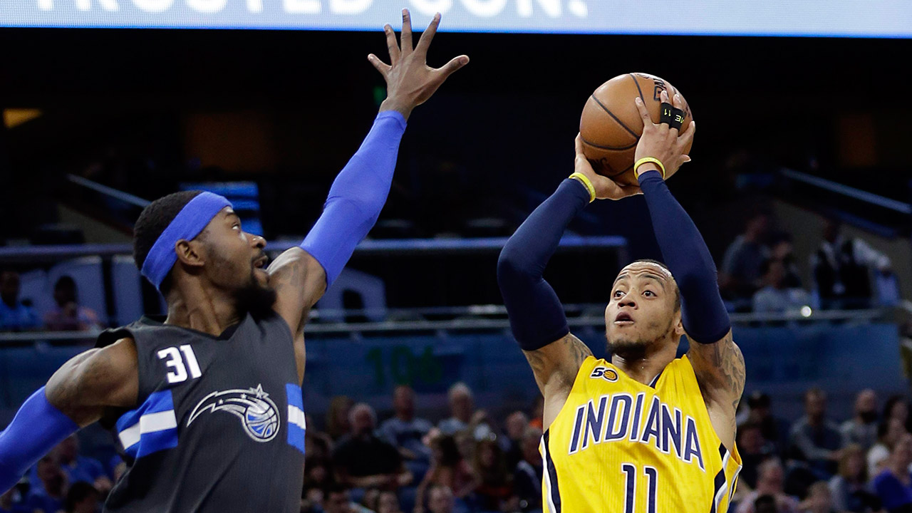 Indiana-Pacers'-Monta-Ellis-(11)-shoots-over-Orlando-Magic's-Terrence-Ross-(31)-during-the-first-half-of-an-NBA-basketball-game,-Saturday,-April-8,-2017,-in-Orlando,-Fla.-(John-Raoux/AP)