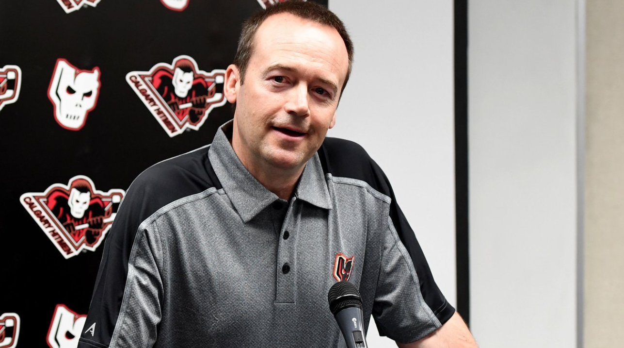 Calgary Hitmen GM Jeff Chynoweth.