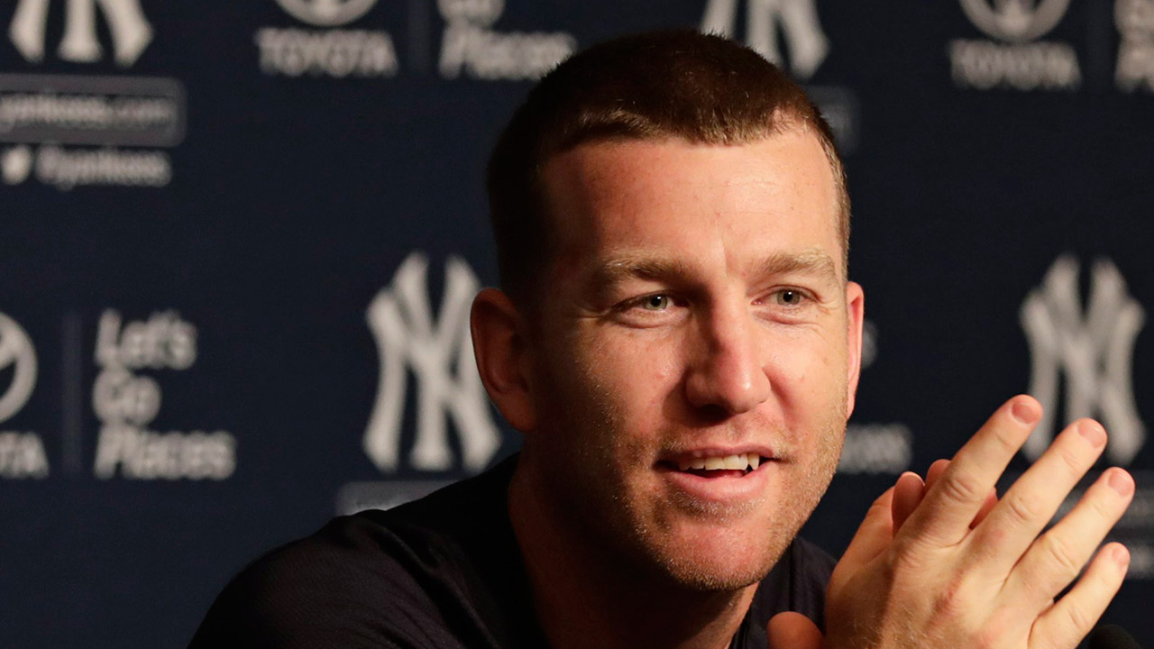 New-York-Yankees'-Todd-Frazier-speaks-during-a-press-conference.-(Frank-Franklin-II/AP)