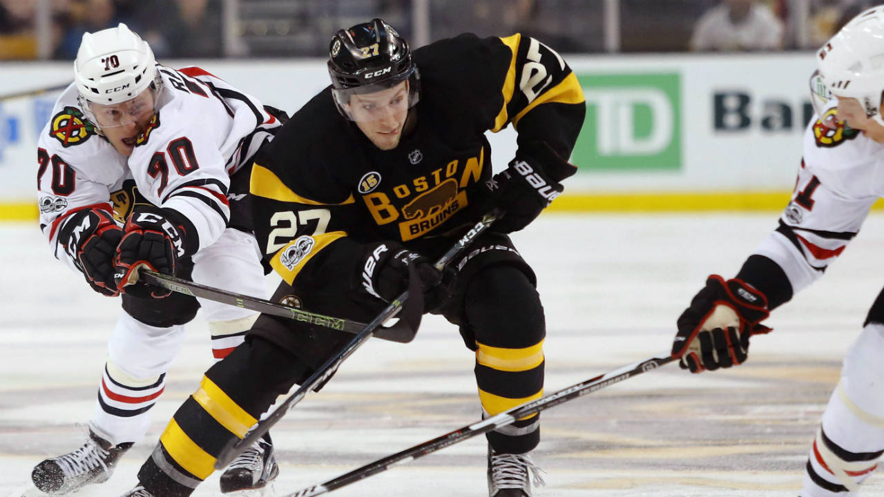 Boston-Bruins'-Austin-Czarnik.-(Winslow-Townson/AP)