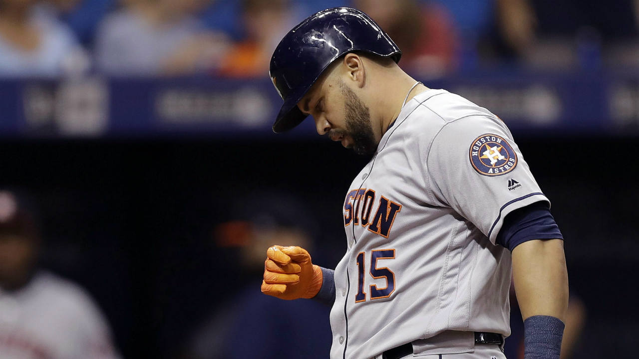 Houston Astros hold funeral for Carlos Beltran's glove