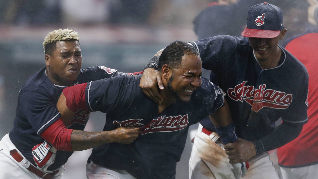 Cleveland-Indians'-Edwin-Encarnacion.-(Ron-Schwane/AP)