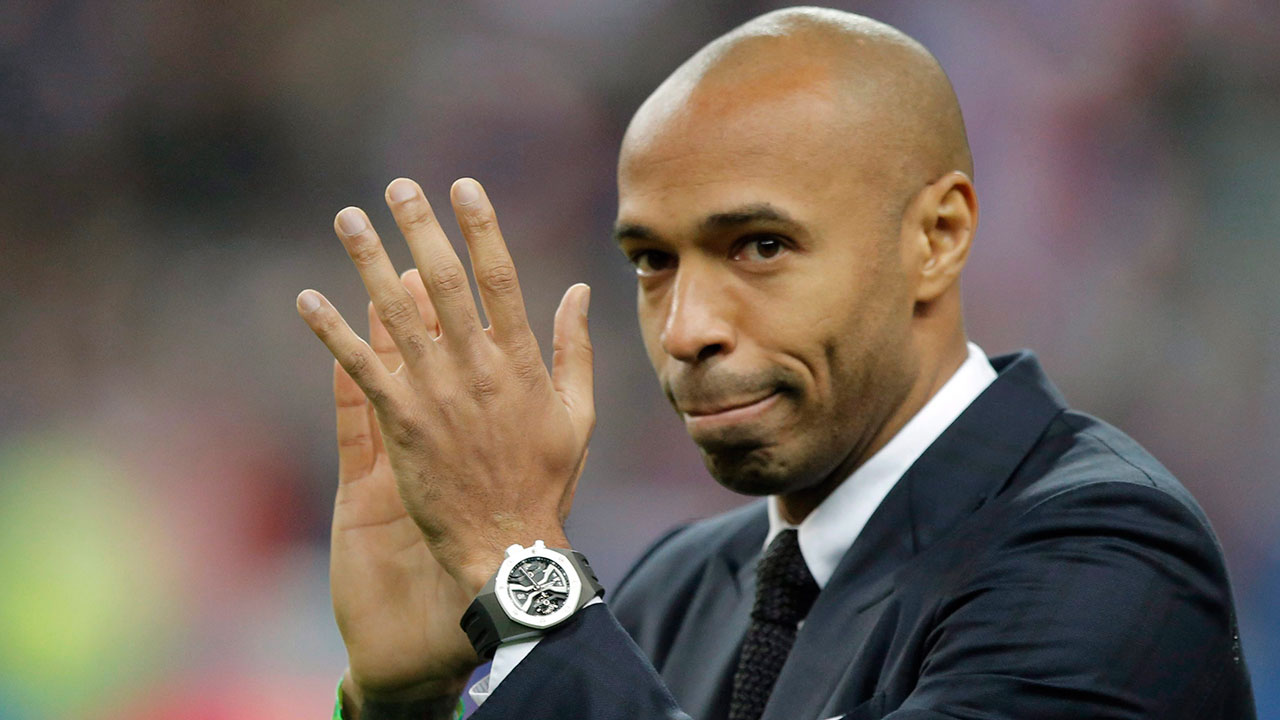 Former France soccer player Thierry Henry  (Francois Mori/AP Photo)