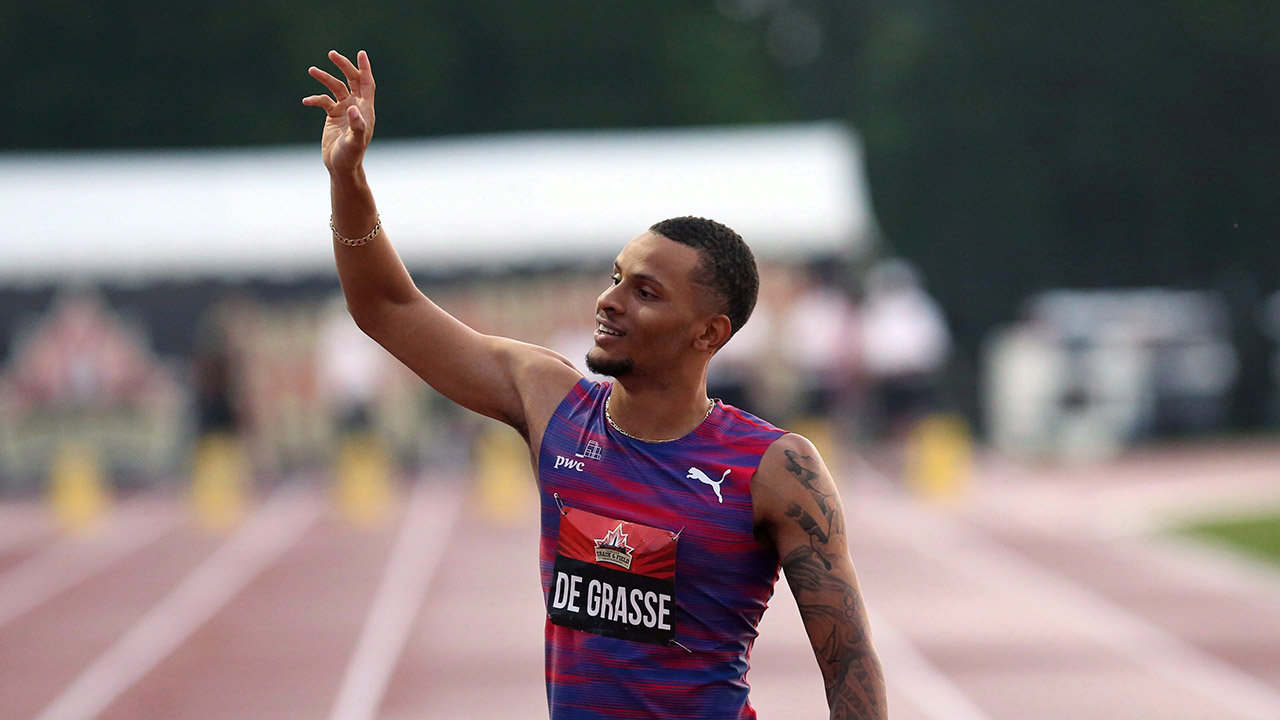 Beyond Sport: Andre De Grasse's daughter now comes first