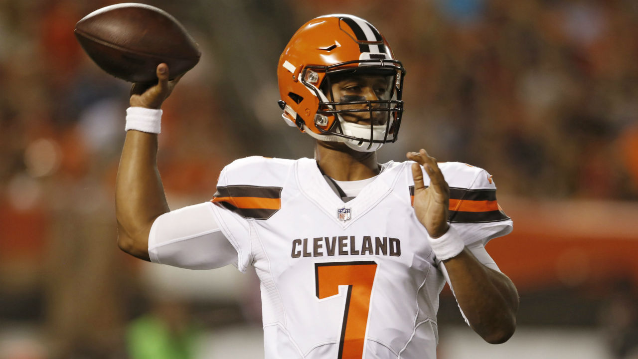 Cleveland Browns quarterback DeShone Kizer. (Ron Schwane/AP Photo)