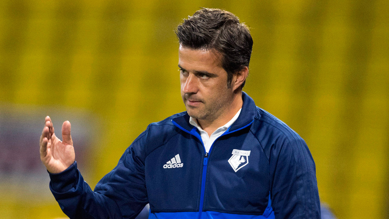 Watford-manager-Marco-Silva-gestures-during-the-League-Cup.-(Dominic-Lipinski/AP)