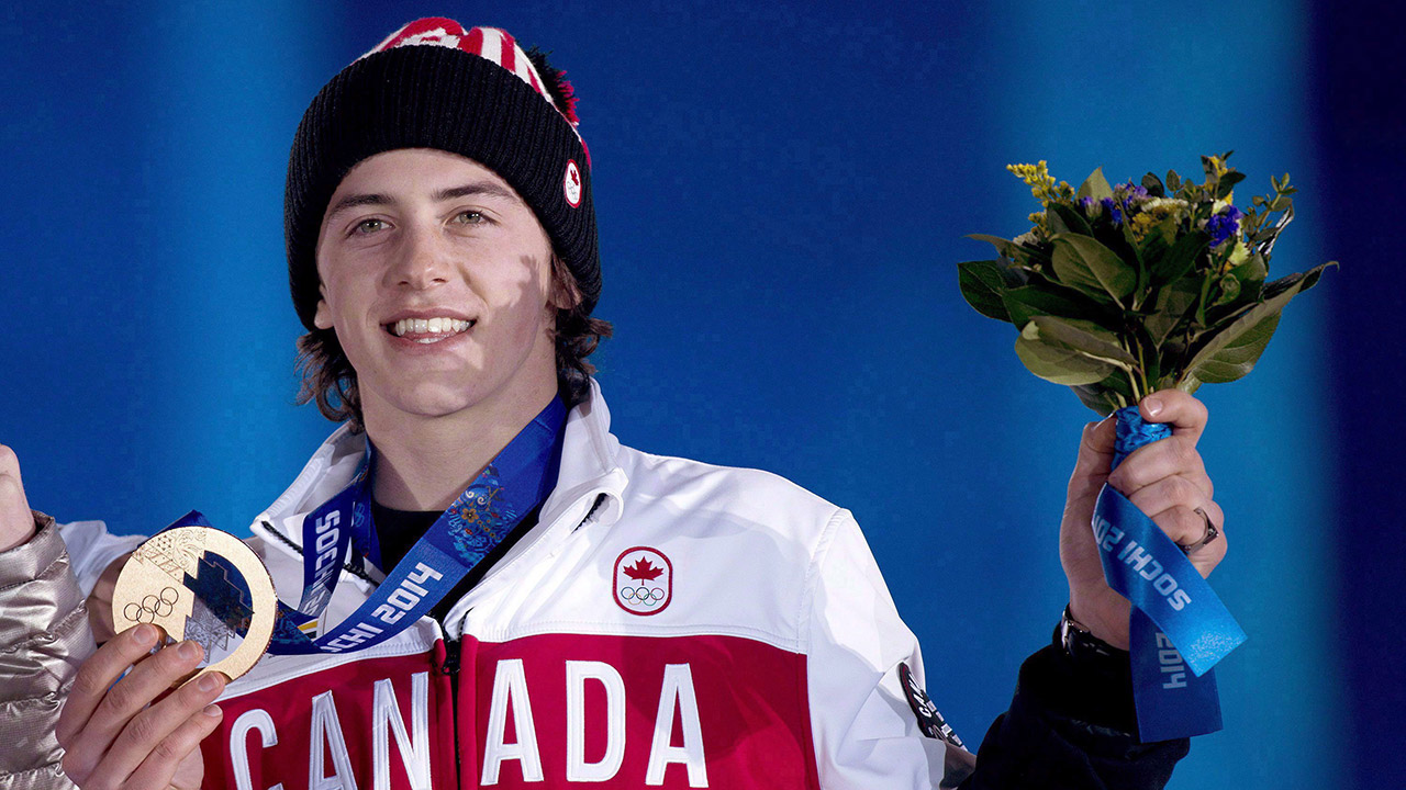 Canada's-Mark-McMorris-receives-his-bronze-medal-for-snowboard-slopestyle.-(Nathan-Denette/CP)