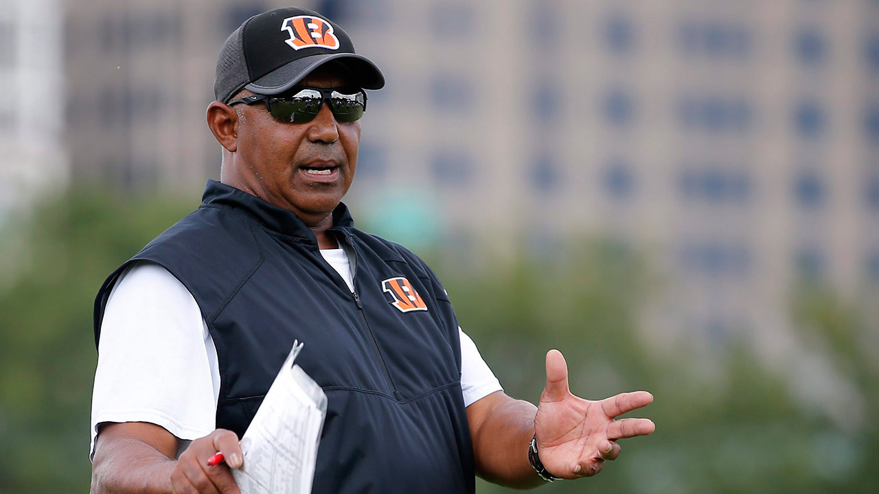 Former Cincinnati Bengals head coach Marvin Lewis. (Kareem Elgazzar/AP)