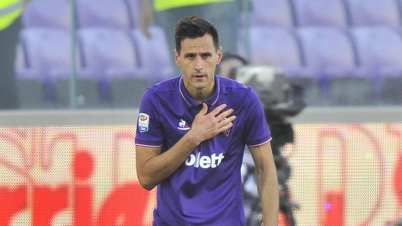 Fiorentina Vs Bologna, Fiorentina's forward Nikola Kalinic …