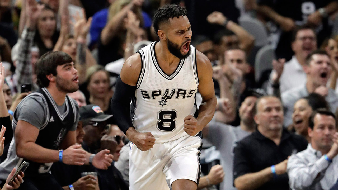 San-Antonio-Spurs-guard-Patty-Mills.-(Eric-Gay/AP)