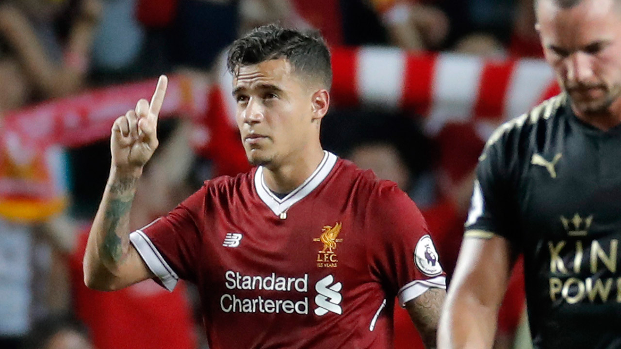 Liverpool's-Philippe-Coutinho-celebrates-after-scoring-a-goal.-(Kin-Cheung/AP)