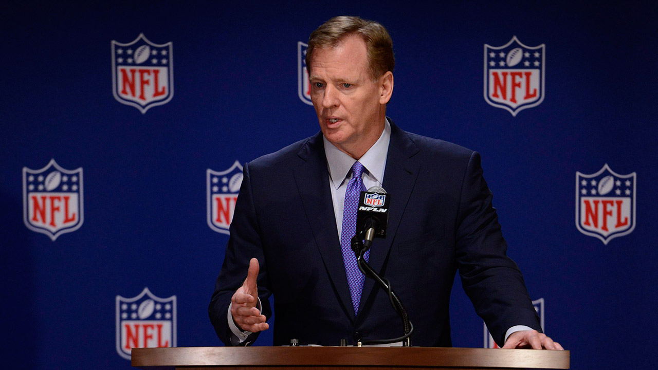 NFL-commissioner-Roger-Goodell-speaks-to-the-media.-(Paul-Beaty/AP)