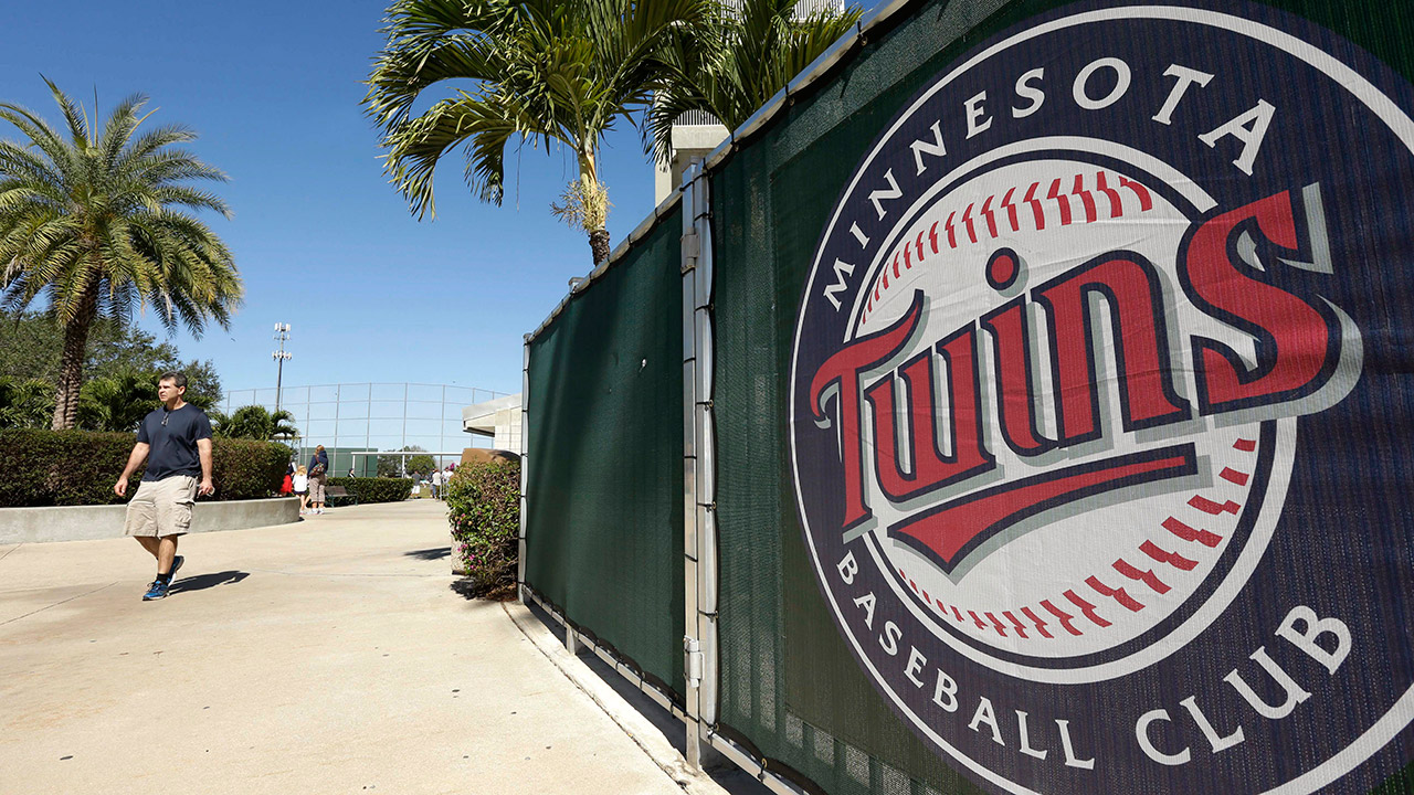 Twins logo.
(Steven Senne/AP)