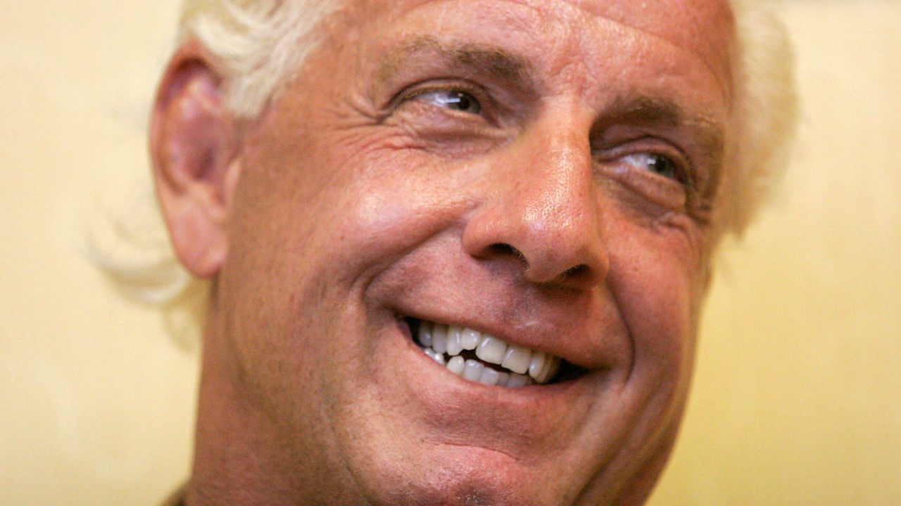 Wrestling-legend-Ric-Flair.-(Brett-Flashnick/Getty-Images)