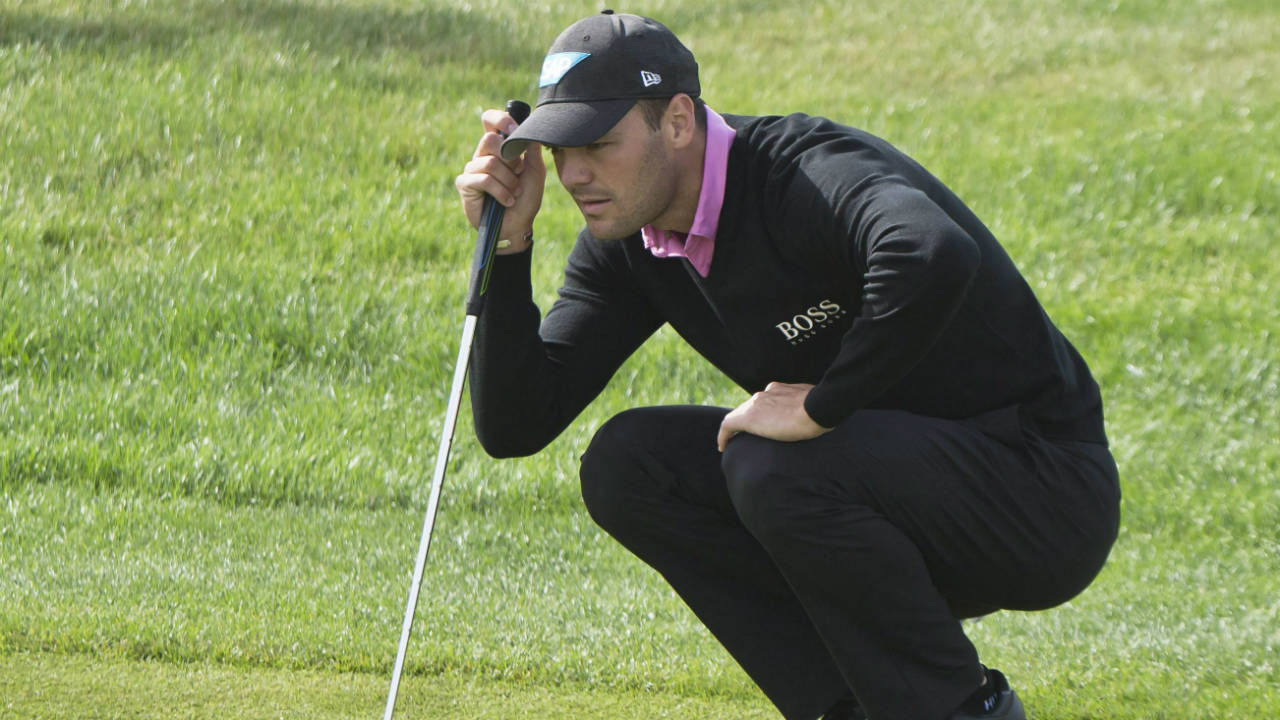 Martin-Kaymer-of-Germany-lines-up-a-putt-during-the-first-day-of-the-French-Open-Golf-tournament-at-Paris-National-course-in-Guyancourt,-west-of-Paris,-France,-Thursday,-June-29,-2017.-(Michel-Euler/AP)