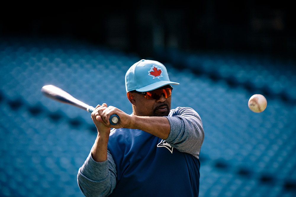 mlb batting practice