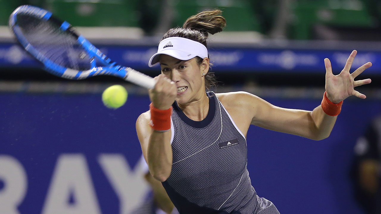 Garbine Muguruza. (Shizuo Kambayashi/AP)