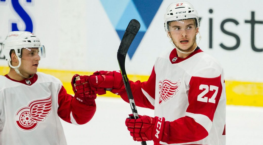 Michaelj Rasmussen Red Wings loan prospect Michael Rasmussen to Austria's Graz 99ers ...