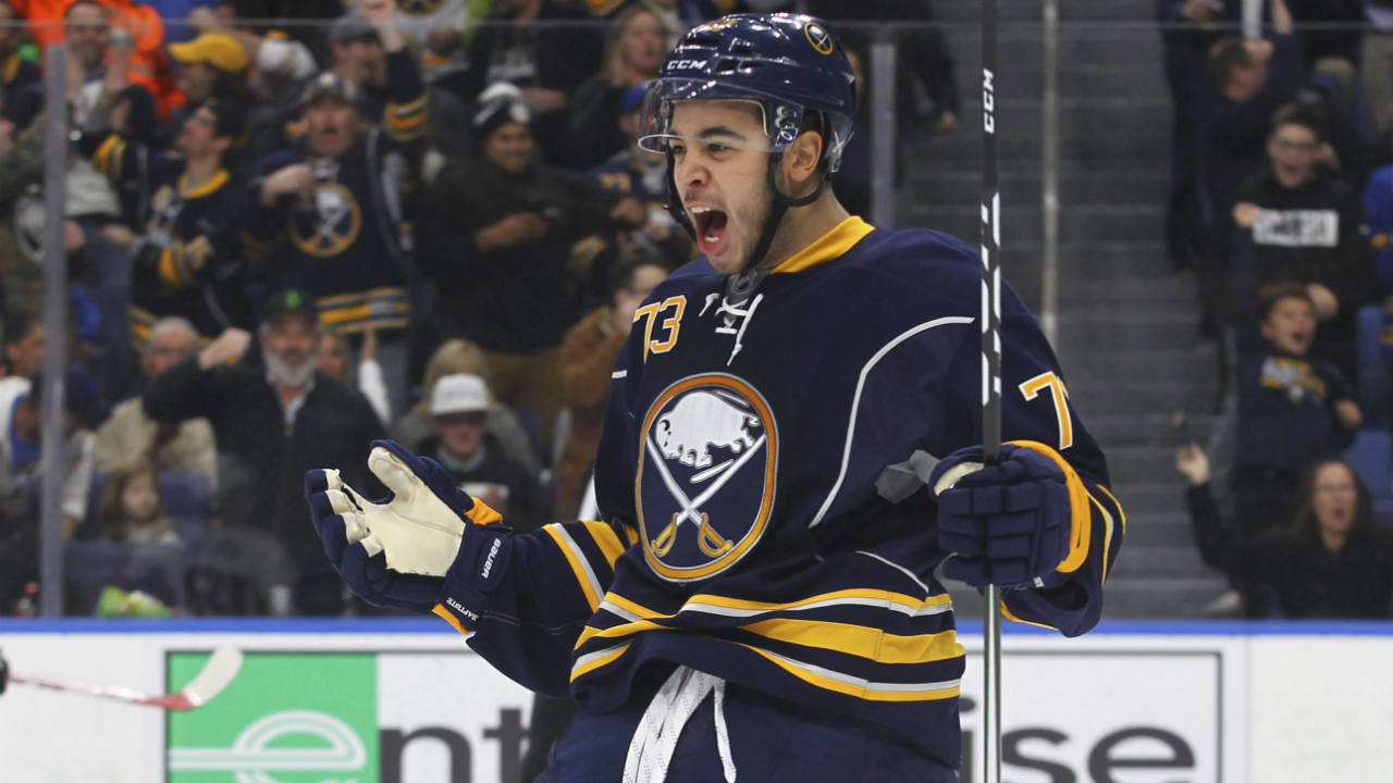Buffalo-Sabres-Nicholas-Baptiste.-(Jeffrey-T.-Barnes/AP)