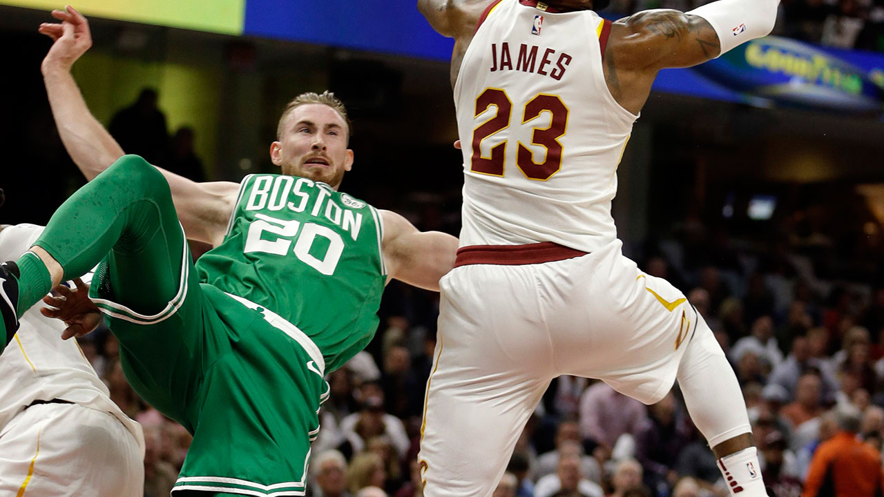 Gordon Hayward Suffers Grisly Ankle Injury during Celtics Season