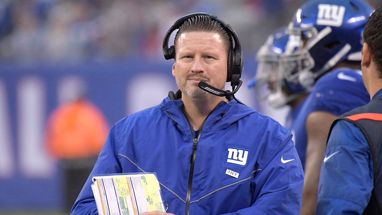 Former New York Giants coach Ben McAdoo. (Bill Kostroun/AP)