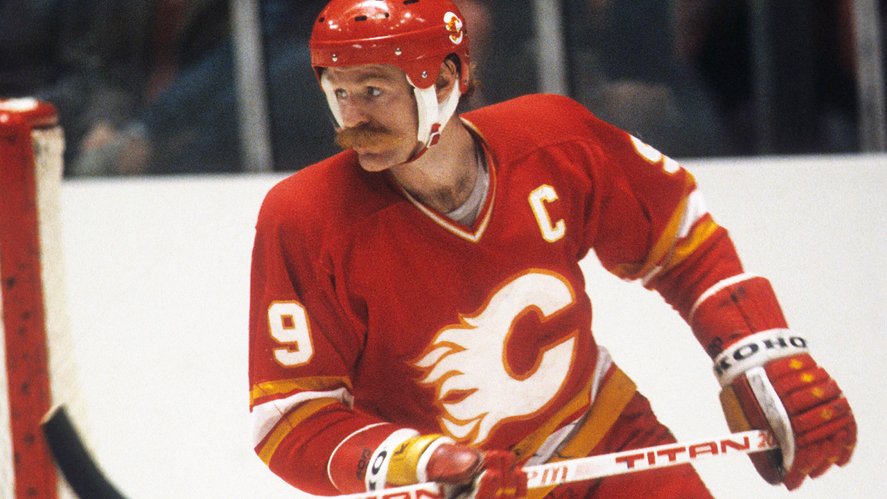 Calgary-Flames;-Lanny-McDonald;-Stanley-Cup