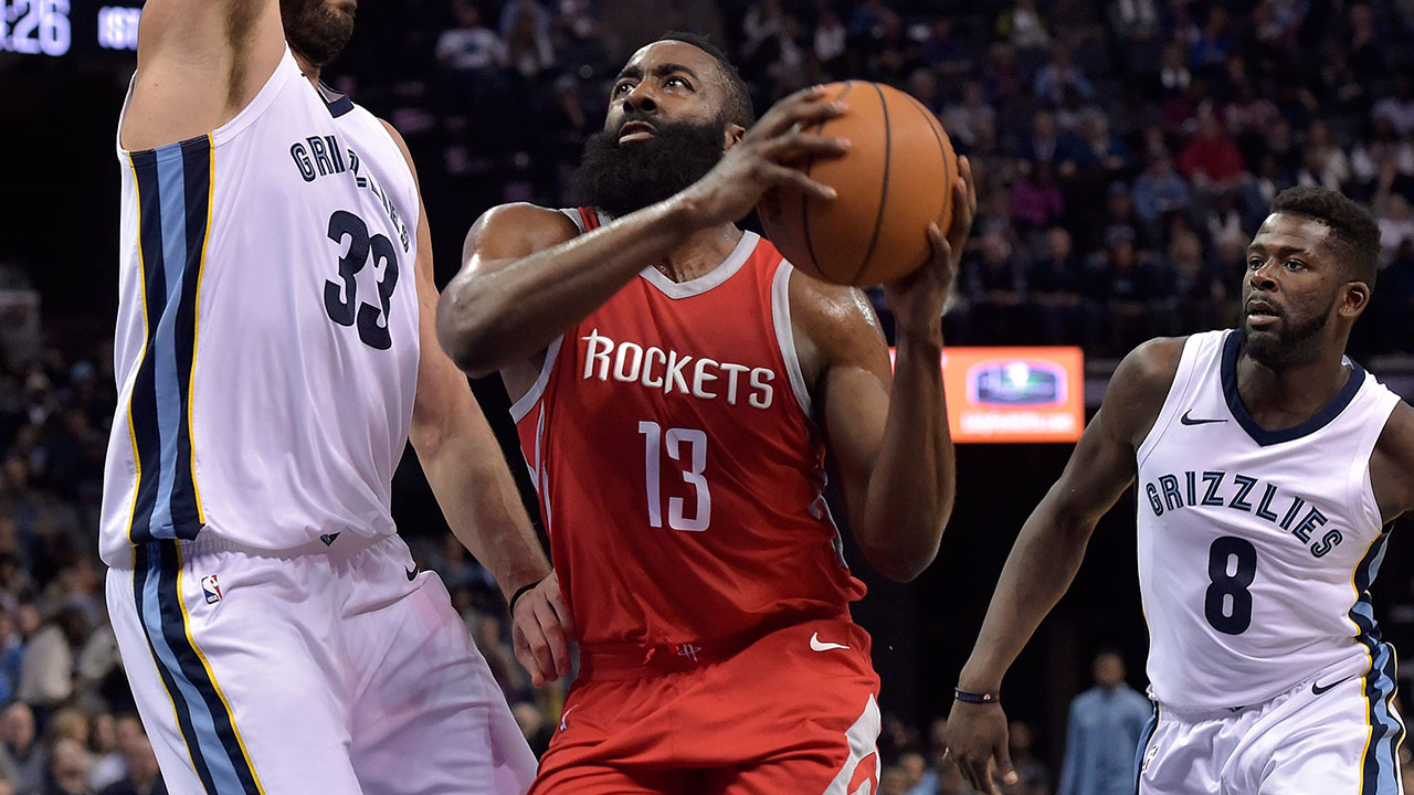 Harden scores 29 points to lead Rockets past Grizzlies