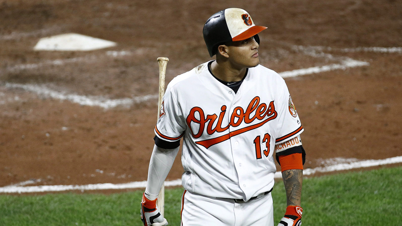 Manny Machado to move from 3B to SS for Orioles, Showalter says