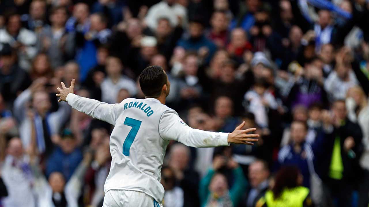 Video: Cristiano Ronaldo didn't look too happy after this Real Madrid goal