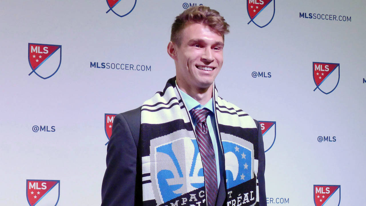University-of-California,-Santa-Barbara-forward-Nick-dePuy-poses-after-being-selected-19th-overall-by-the-Montreal-Impact-at-the-MLS-SuperDraft-in-Los-Angeles-on-Friday,-Jan.-13,-2017.-(Neil-Davidson/CP)