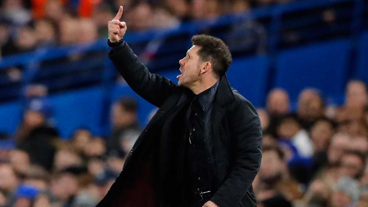 Atletico coach Simeone suspended for 3 games in Copa del Rey