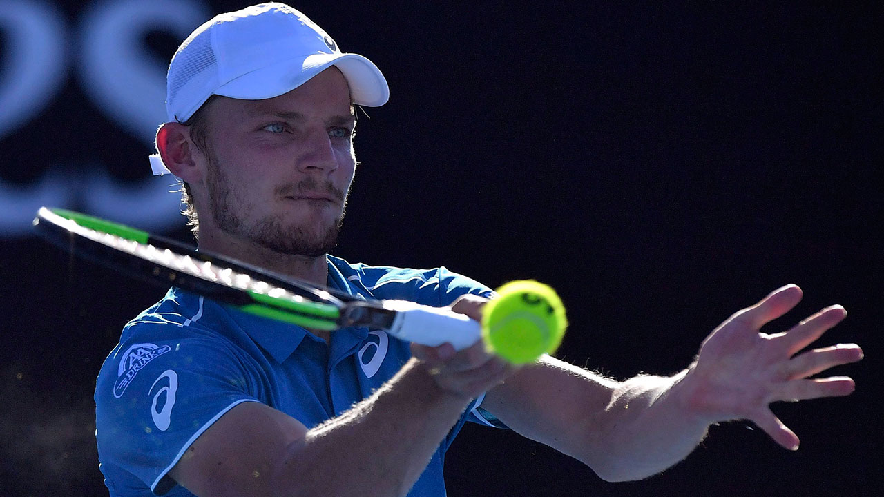 David Goffin. (Andy Brownbill/AP)