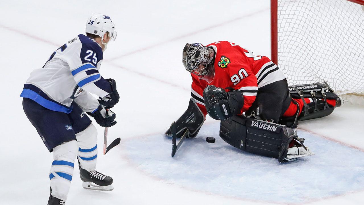 Blackhawks emergency goalie Scott Foster enters NHL record book - Chicago  Sun-Times