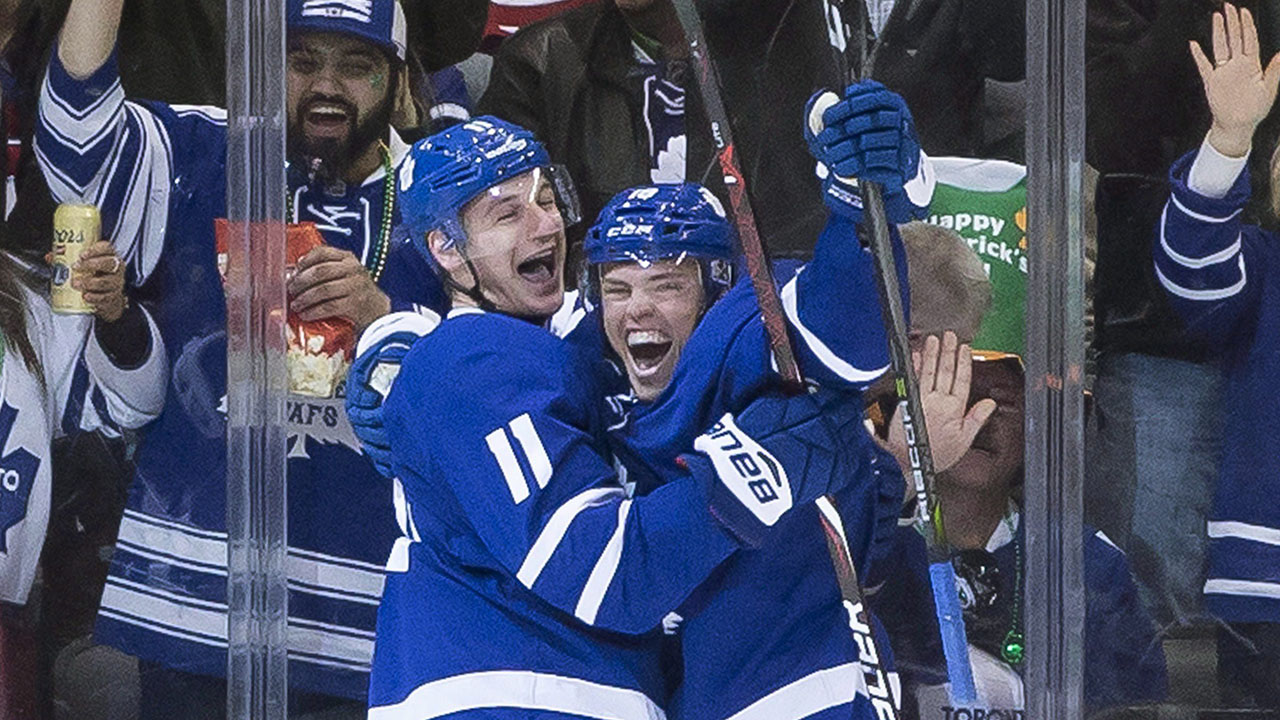 Maple Leafs’ Andreas Johnsson ‘Happy filled my whole body’