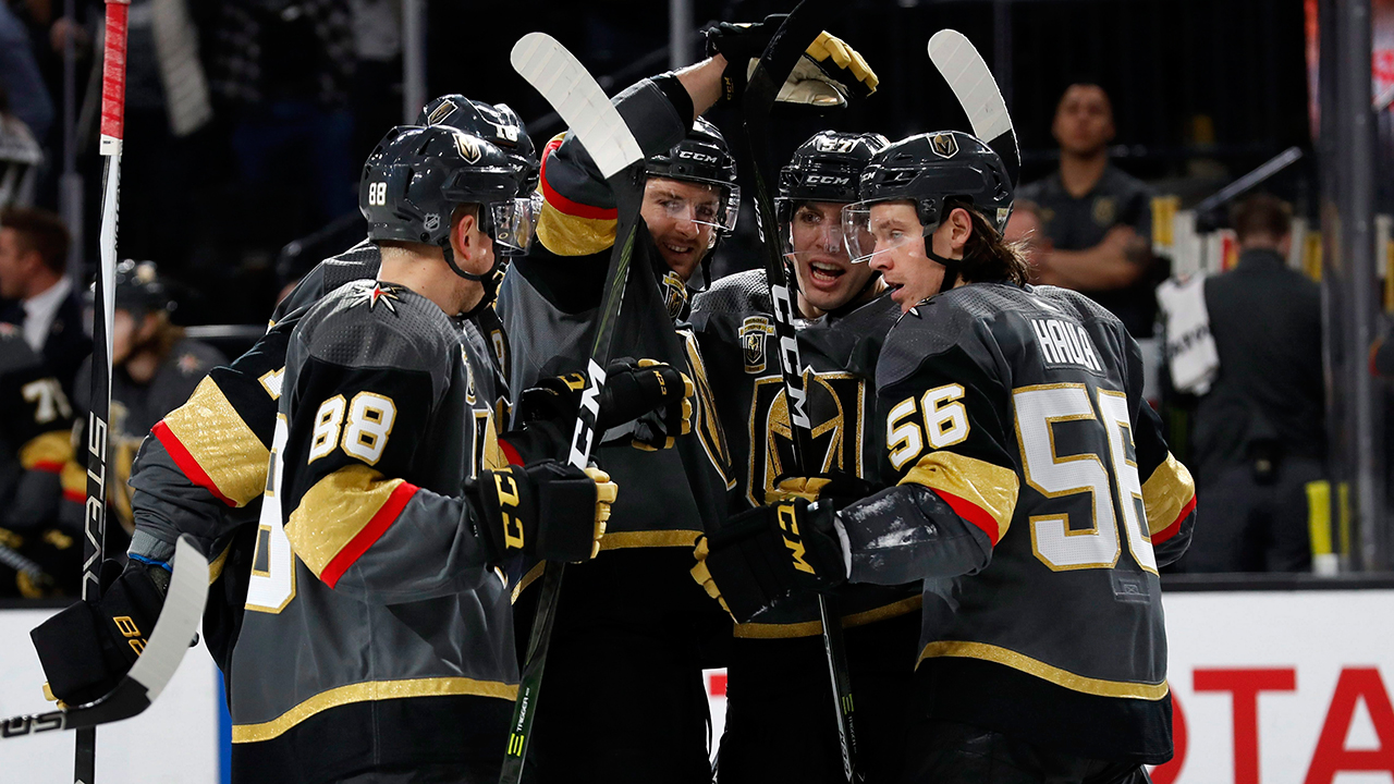 Golden Knights clinch playoff spot after beating Avalanche