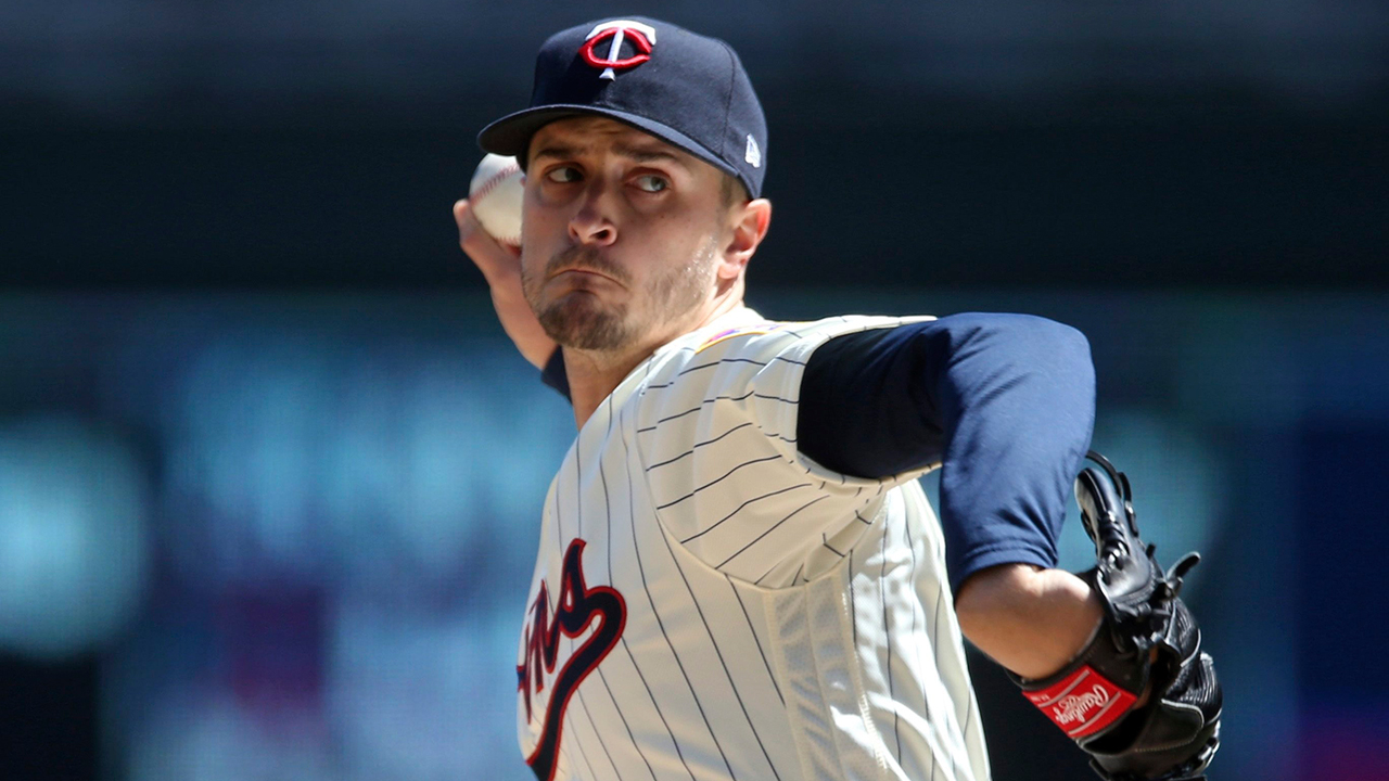 Jake Odorizzi, pictured as a member of the Twins. (Jim Mone/AP)