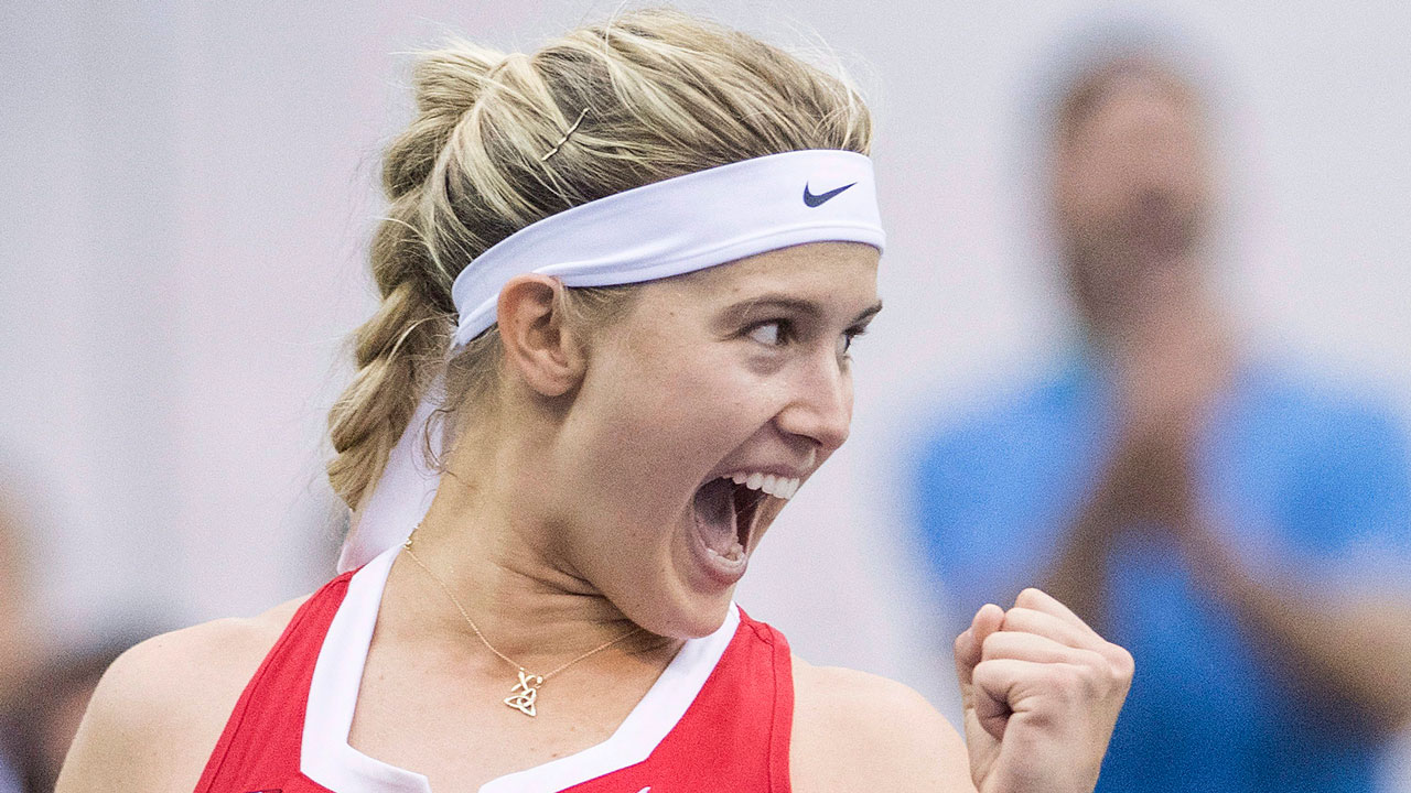 Eugenie Bouchard is blij om de brandwond te voelen na zijn succesvolle terugkeer naar tennis