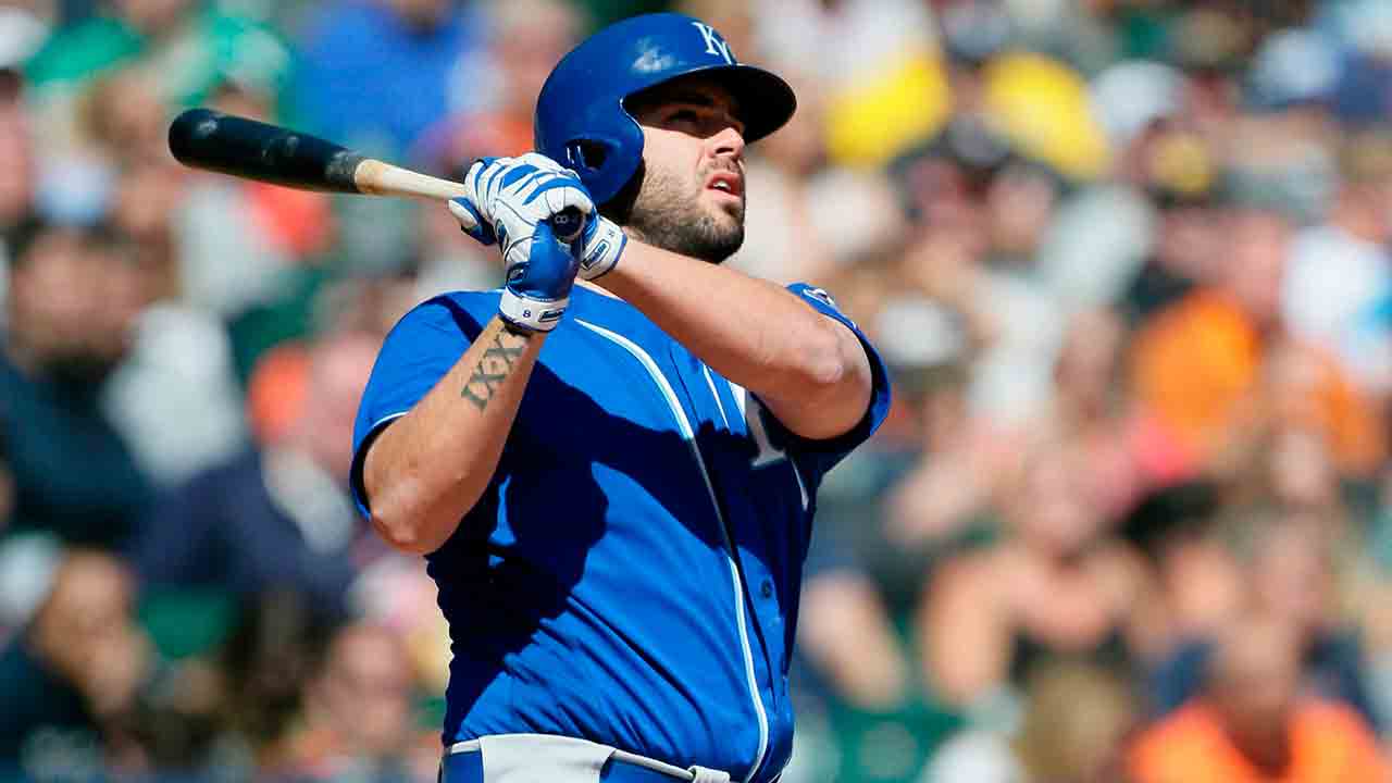 Kansas City Royals' Mike Moustakas. (Duane Burleson/AP)