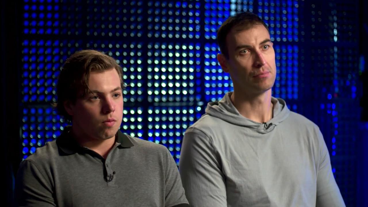 Veteran Chara Being A Big Brother To Rookie Mcavoy Sportsnet Ca veteran chara being a big brother to