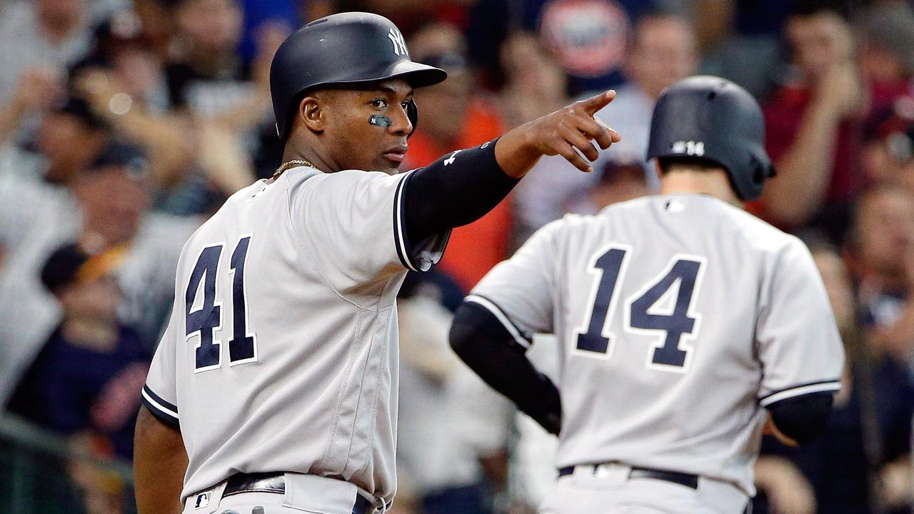 Yankees edge Astros after Chapman strikes out Altuve