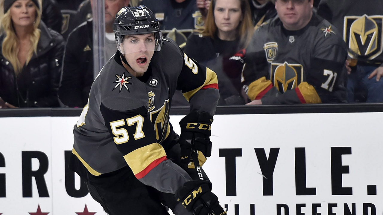 golden-knights-david-perron-skates-with-the-puck